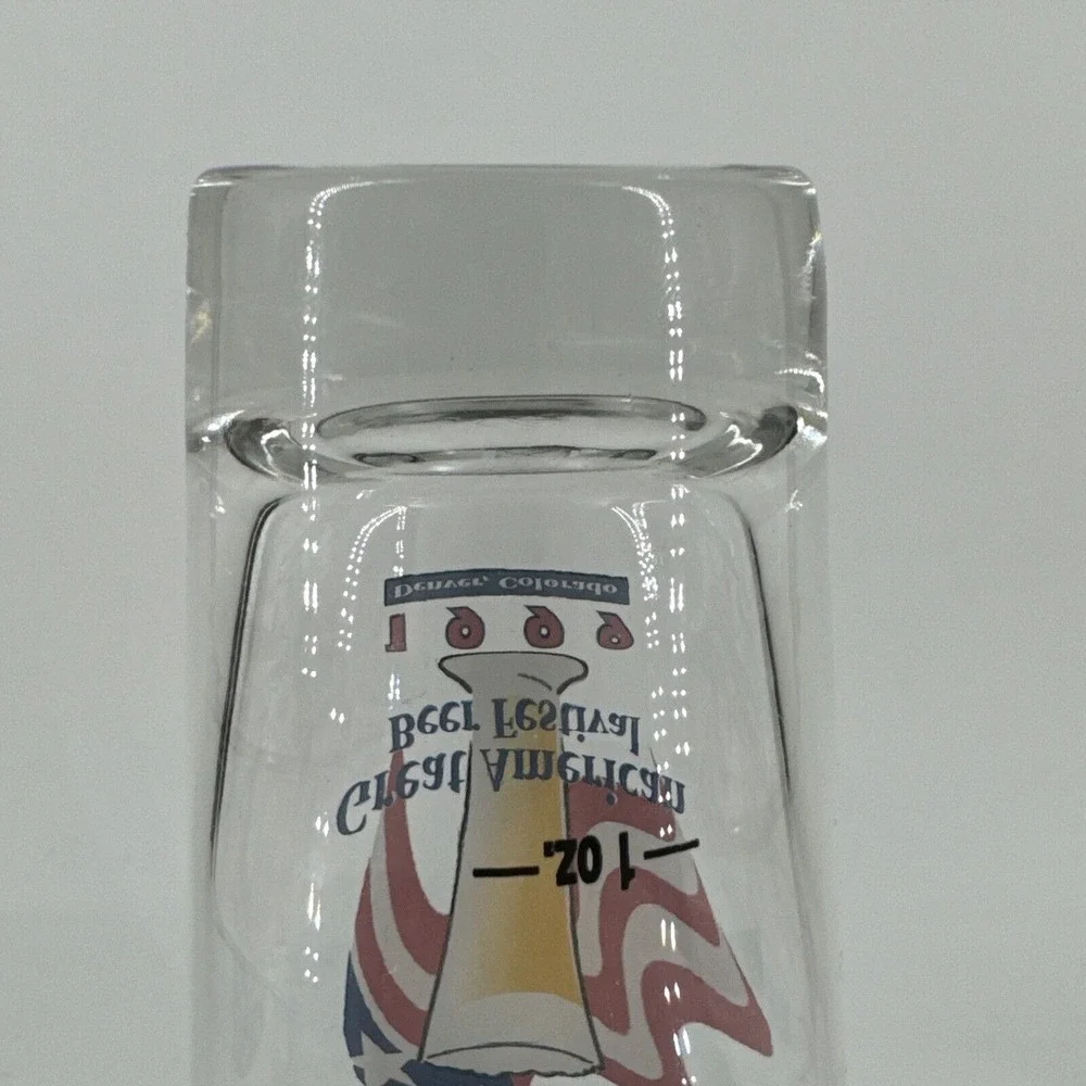 Tasting‎ Glass 8oz Great American Beer Festival GABF 1999 Denver CO Barware